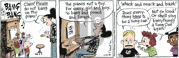 Cul de Sac - Monday April 26, 2010 Comic Strip