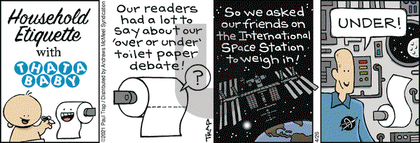 Thatababy - Monday April 26, 2021 Comic Strip