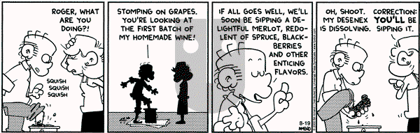 FoxTrot on Tuesday August 19, 2003 Comic Strip