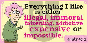 Aunty Acid on Saturday October 5, 2013 Comic Strip