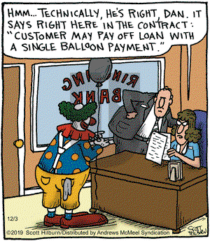 The Argyle Sweater on Tuesday December 3, 2019 Comic Strip