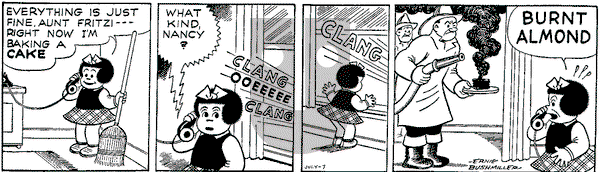 Nancy Classics on Thursday July 7, 2016 Comic Strip