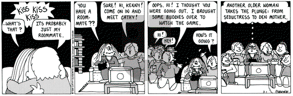 Cathy Classics on Tuesday March 1, 1994 Comic Strip