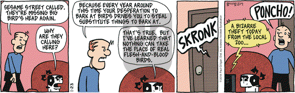Pooch Cafe on Tuesday January 23, 2018 Comic Strip