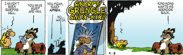 Over the Hedge on Monday May 8, 2017 Comic Strip