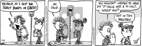Heart of the City on Wednesday November 5, 2014 Comic Strip