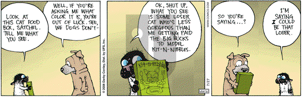 Get Fuzzy on Thursday July 27, 2006 Comic Strip