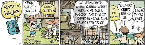 Wallace the Brave on Thursday August 6, 2020 Comic Strip