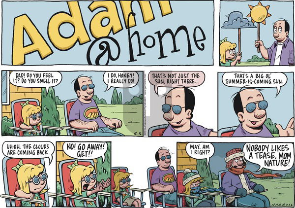 Adam@Home on Sunday May 5, 2019 Comic Strip