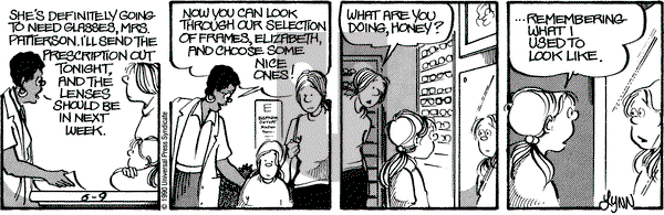 For Better or For Worse on Saturday June 9, 1990 Comic Strip