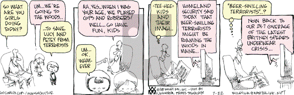 Non Sequitur - Tuesday July 22, 2008 Comic Strip