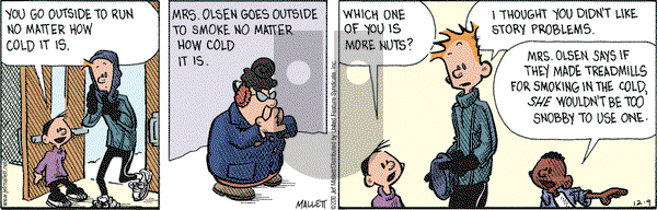 Frazz on Thursday December 9, 2010 Comic Strip