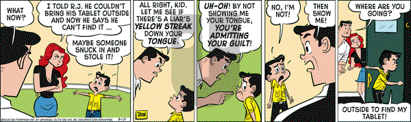 Rip Haywire on Wednesday August 17, 2016 Comic Strip