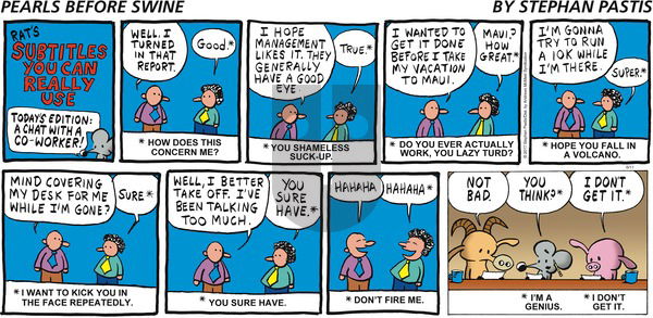 Pearls Before Swine on Sunday June 11, 2017 Comic Strip