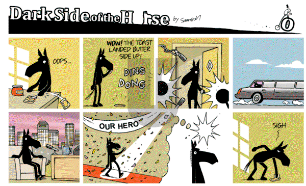 Dark Side of the Horse - Friday December 7, 2012 Comic Strip