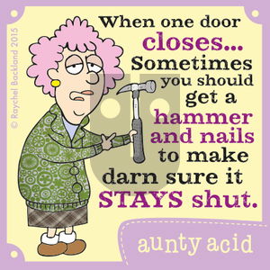 Aunty Acid on Wednesday November 4, 2015 Comic Strip