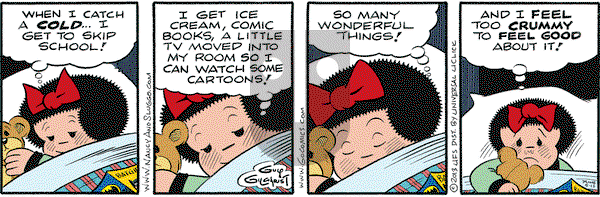 Nancy on Wednesday June 5, 2013 Comic Strip