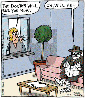 The Argyle Sweater on Friday December 27, 2019 Comic Strip
