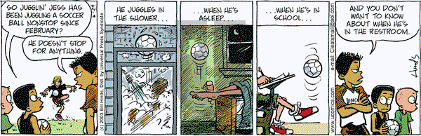 Cleats on Tuesday June 24, 2003 Comic Strip