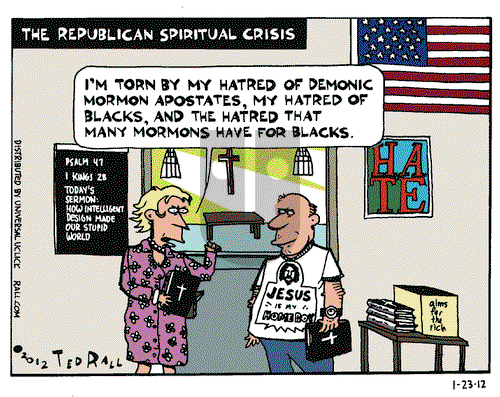 Ted Rall on Monday January 23, 2012 Comic Strip