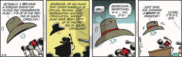 Doonesbury on Wednesday February 16, 2000 Comic Strip