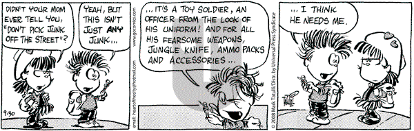 Heart of the City on Tuesday September 30, 2008 Comic Strip