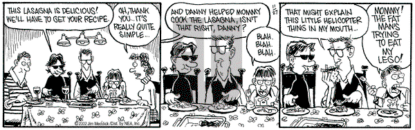 Monty on Wednesday November 27, 2002 Comic Strip