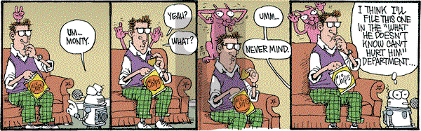 Monty on Saturday February 17, 2018 Comic Strip