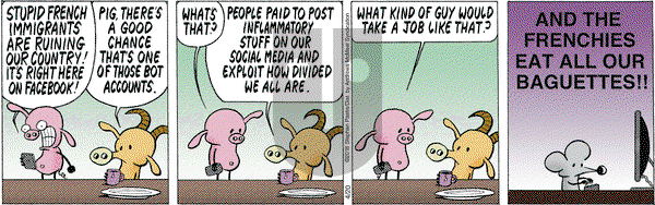 Pearls Before Swine on Friday April 20, 2018 Comic Strip