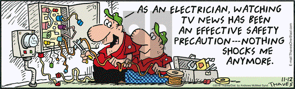 Frank and Ernest on Monday November 12, 2018 Comic Strip