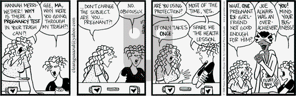 Clear Blue Water on Tuesday February 5, 2008 Comic Strip