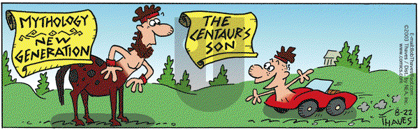 Frank and Ernest on Friday August 22, 2003 Comic Strip