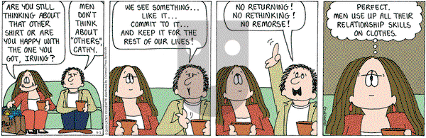 Cathy Classics on Saturday September 3, 2005 Comic Strip