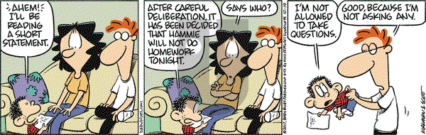 Baby Blues on Thursday October 19, 2017 Comic Strip