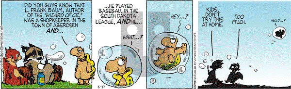 Over the Hedge on Tuesday May 27, 2014 Comic Strip