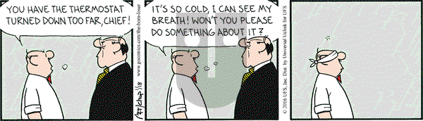 The Born Loser on Monday January 18, 2016 Comic Strip