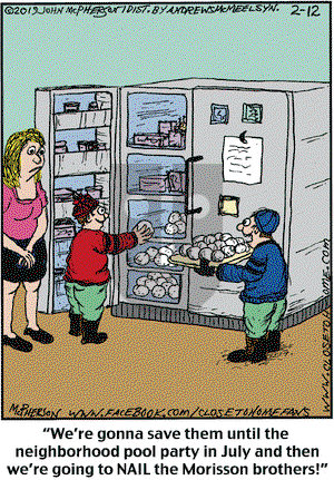 Close to Home on Tuesday February 12, 2019 Comic Strip