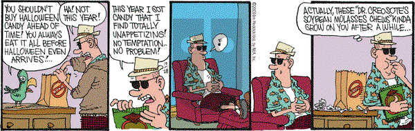 Monty on Wednesday October 28, 2009 Comic Strip