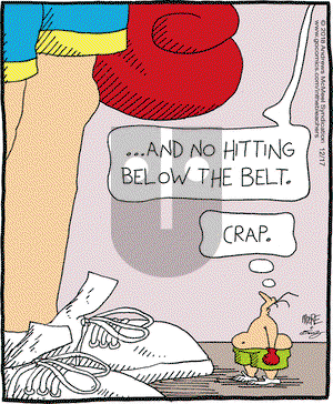 In the Bleachers on Monday December 17, 2018 Comic Strip