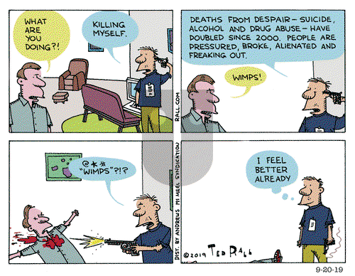Ted Rall on Friday September 20, 2019 Comic Strip