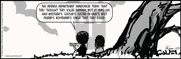 The Boondocks on Tuesday November 23, 2010 Comic Strip