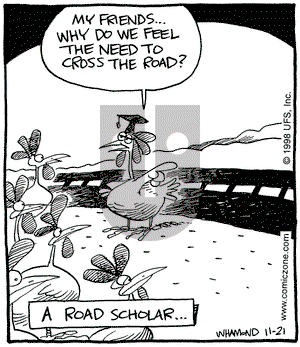 Reality Check on Saturday November 21, 1998 Comic Strip
