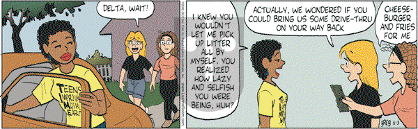 Luann on Wednesday June 3, 2009 Comic Strip