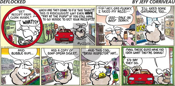 DeFlocked on Sunday August 7, 2016 Comic Strip