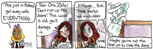 Breaking Cat News on Saturday June 7, 2025 Comic Strip