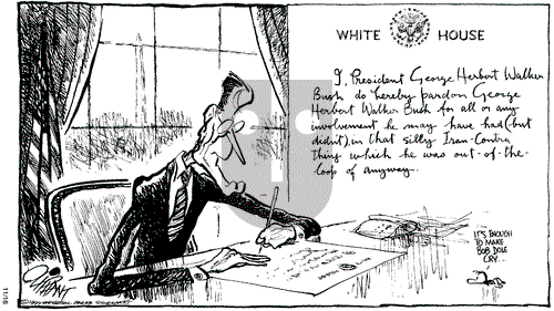 Pat Oliphant on Monday November 16, 1992 Comic Strip