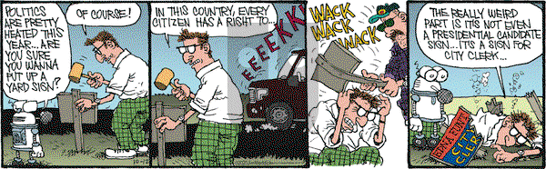 Monty on Monday October 12, 2020 Comic Strip