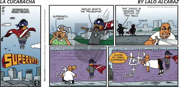 La Cucaracha on Sunday March 1, 2020 Comic Strip