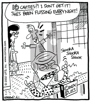Reality Check on Monday April 1, 2002 Comic Strip