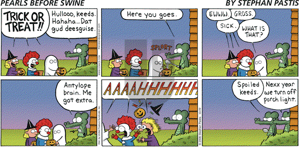 Pearls Before Swine on Sunday October 29, 2006 Comic Strip